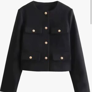 Elegant Black Women's Jacket